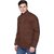 Trufit Brown Long Sleeve Jacket For Men