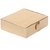 Kuber Industries Jewellery Box, Make Up Box, Cosmetic Box in Coated Hard Board (Golden) KI0096434