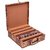 Kuber Industries 4 Rods Transparent Bangle Organizer Box Velvet Coated Jewelry Storage Case (Lock System) VAR58