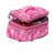 Kuber Industries Designer Make up Kit , Jewellery Kit, Vanity Kit (Pink) KI00645