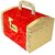 Kuber Industries Palki Vanity Box / Cosmetic Box / Jewellery Box / Bangle Box In Heavy Hard Coated Material With Lock KI0096865