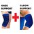 Combo Pack of Elbow Support  Knee Support CODEwW-6333