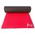 Gravolite Dual Layer Yoga Mat 6.5 Feet Length, 2.3 Feet Wide & 5 MM (Red & Gray) with Strap & Bag