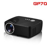 GP70 800 lumens led Portable projector with HDMI/AV/VGA/USB/TV Multimedia Portable LCD Projector
