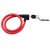 ERCO Classic Multipurpose Red Cable Spiral Lock Length - 28 Inches