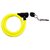 ERCO Classic Multipurpose Yellow Cable Spiral Lock Length - 28 Inches
