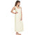 Be You Fashion Women's Cotton Off White Night Gown