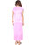 Be You Fashion Women's Satin 2 Piece Nighty Set (Light Pink)