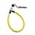 BikenWear Cycle/Motorcycle Multi-Purpose Lock With Keychain Color-Yellow Lenght-23 inches