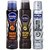 Nivea Men Fresh Power Charge, Fresh Power Boost, Silver Protect Deo For Men of 150ml Each