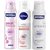 Nivea Pearl  Beauty,  Whitening Talc Touch, Fruity Touch Deo For Women Of 150ml