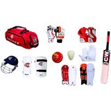 CW Premium Complete Cricket Kit With English Willow Bat in Senior Size