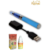 Alshan Metal Blue Pen Hookah ce4 with Liquid Flavour and Charging cable (1 Piece)