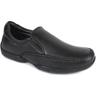 Liberty Men's Black Lace-up Formal Shoes
