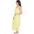 Be You Fashion Women's Cotton Night Gown (Light Yellow)