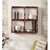 Onlineshoppee Wooden Handicraft Four compartments Designer Wooden Wall Shelf