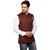 Trustedsnap Nehru Jacket For Men ( Brown )