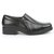 Liberty Men's Black Slip on Formal Shoes
