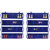 Atorakushon 16 pair Earrings Organizer  Blue Velvet Folding jewellery Box Multipurpose jewellry pouch Travelling Box