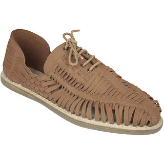 Buy ESTD.1977 Men Tan Lace up Sandals Online 3180 from ShopClues