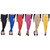Pack of 6 Woollen Leggings - Black, Blue, Red, Magenta, Yellow n Beige