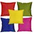 meSleep Multi Stripe Quilted Cushion Cover (16x16)-5pc Combo