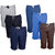 Indistar Mens 3 Cotton 3/4 Capri and 3 Shorts/Barmuda Combo Offer (Pack of 6)_Multiple_Size:-32