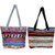 IndiWeaves Womens Handmade Ethnic Self Design Jacquard Hand Bag (Pack of 2)