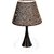 Table Lamp Brown Round Base