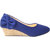 MSC Women's Blue Wedges