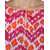 Jaipur Kurti Pink Embroidered Round Neck 3/4th Sleeve Cotton Kurta
