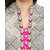 Jaipur Kurti Gray Embroidered Mandarin Collar 3/4th Sleeve Cotton Kurta