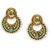Zaveri Pearls Limited Edition Turquoise Semi Precious Stone Dangler Earring - ZPFK5376