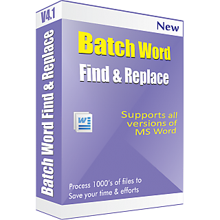 Batch Word Find and Replace