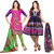 Aaina Pack of 2 Polycotton Printed Dress Material (SB-Pc cotton pack of 2-7) (Unstitched)