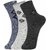 Dukk Men'S Multicoloured Ankle Length Cotton Lycra Socks