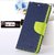 Samsung A9 (16) 2016 Flip Cover Mercury Case ( Blue & Green) By First 4