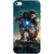 ColourCrust  4S Mobile Phone Back Cover With Iron Man Without Mask - Durable Matte Finish Hard Plastic Slim Case