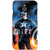 ColourCrust Infocus M2 Mobile Phone Back Cover With Captain America - Durable Matte Finish Hard Plastic Slim Case