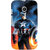 ColourCrust Motorola Moto E Mobile Phone Back Cover With Captain America - Durable Matte Finish Hard Plastic Slim Case