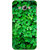 ColourCrust Samsung Galaxy A8 (2015) Mobile Phone Back Cover With Green Flower Shape Leaves - Durable Matte Finish Hard Plastic Slim Case