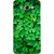 ColourCrust Samsung Galaxy J7 (2016) Mobile Phone Back Cover With Green Flower Shape Leaves - Durable Matte Finish Hard Plastic Slim Case