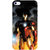 ColourCrust  4S Mobile Phone Back Cover With Iron Man With Mask - Durable Matte Finish Hard Plastic Slim Case