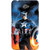 ColourCrust Sony Xperia E4 Mobile Phone Back Cover With Captain America - Durable Matte Finish Hard Plastic Slim Case