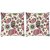 Snoogg Pack Of 3 Digitally Printed Cushion Cover Pillows 20 X 20 Inch