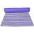 Gravolite Triangle Print Design Yoga Mat 6.5 Feet Length & 2.5 Feet Wide, 10 MM Thickness (Purple) with Strap & Yoga Bag