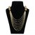 Minha Non Plated Gold Alloy Necklace Set For Women