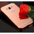 JMD Mirror Effect Acrylic back + Metal Bumper Case Cover for SAMSUNG GALAXY J3 ROSE GOLD