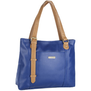 peperone blue handbag 7030