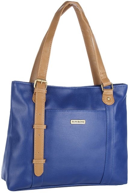 peperone charlayne blue handbag 7030